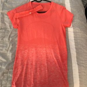 Lululemon Swiftly Top- Head Band included!